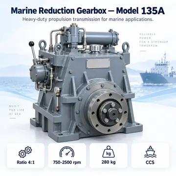 Advance 135A Marine Reduction Gearbox — Ratio 4:1
