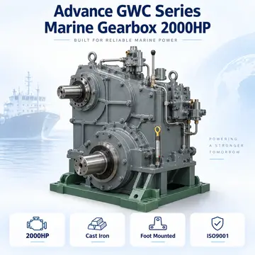 Advance GWC Series Marine Gearbox — 2000 HP