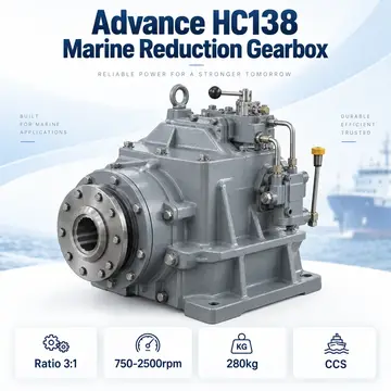 Advance HC138 Marine Reduction Gearbox — Ratio 3:1