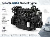 Cummins-Type 6BTA Diesel Engine for Genset & Marine (92 kW)