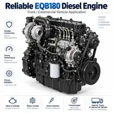 Cummins-Type EQB180-20 Diesel Engine (105 kW) for Truck