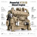 Cummins-Type KTA19-C600 Diesel Engine (448 kW / 600 HP)