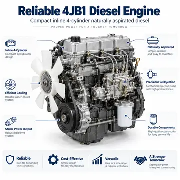 ISU 4JB1 Diesel Engine