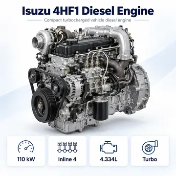 Isuzu 4HF1 Diesel Engine — 110 kW