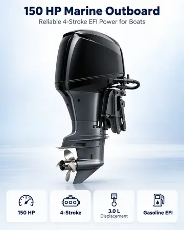 Mercury 150 EFI FourStroke Outboard Motor (150 HP)