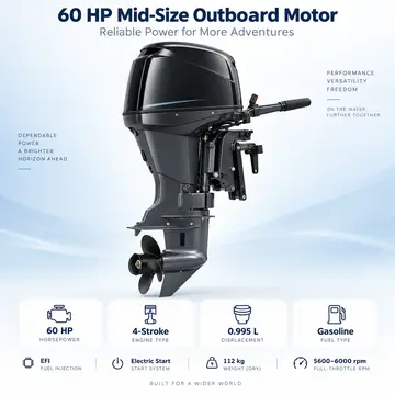 Mercury 60 EFI FourStroke Outboard Motor (60 HP)