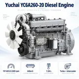 Yuchai YC6A260-20 Diesel Engine — 191 kW