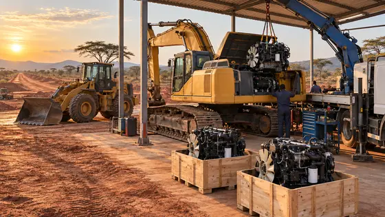 Excavator and Loader Engines for a Civil Construction Contractor